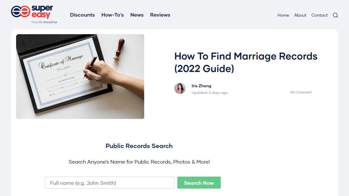 How To Find Marriage Records (2022 Guide) - Super Easy